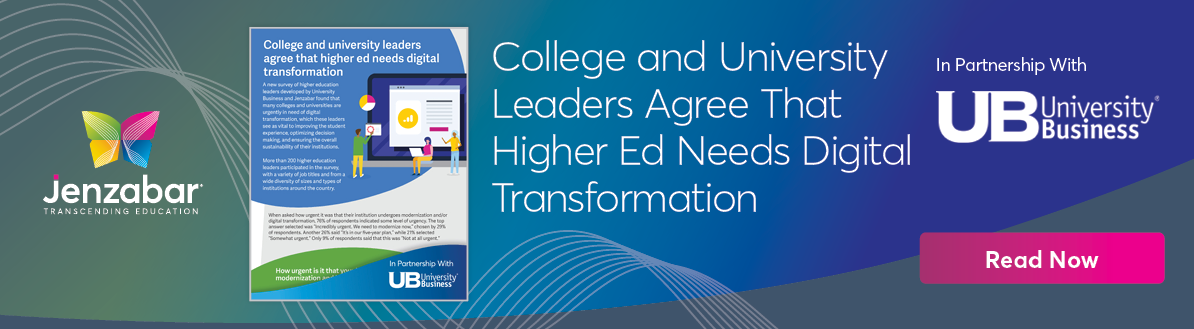 College and University Leaders Agree That Higher Ed Needs Digital Transformation