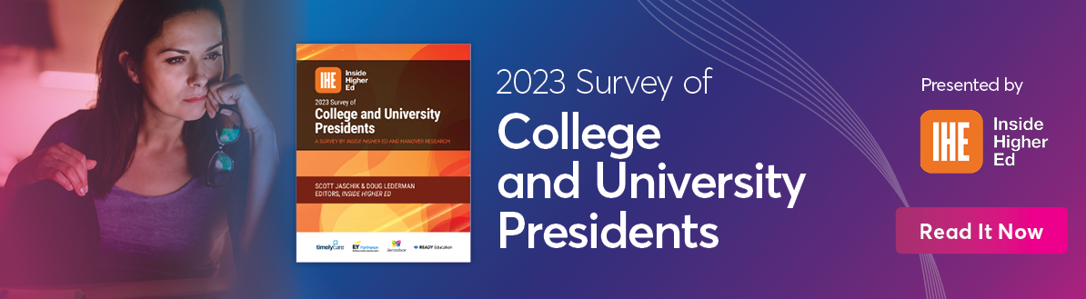 2023 survey of college and university presidents